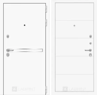 Входная дверь Лайн WHITE 13