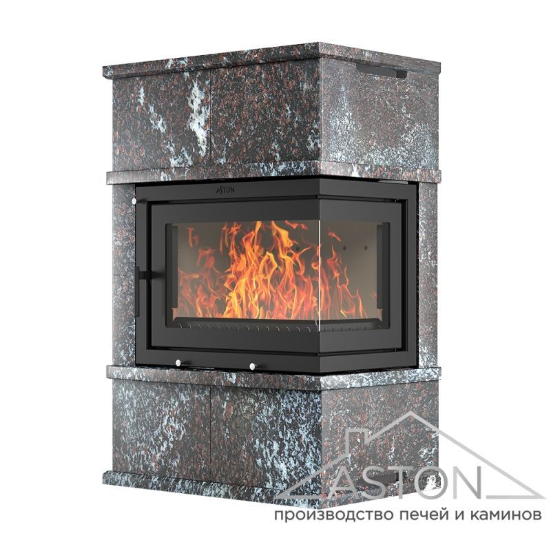 Камин ASTON 700 R «VYBORG» Н-1280 Амфиболит