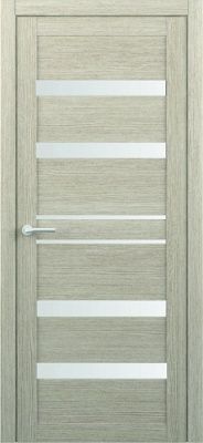 Дверь Т-12 ширина 80 см Эко Текс Стекло мателюкс