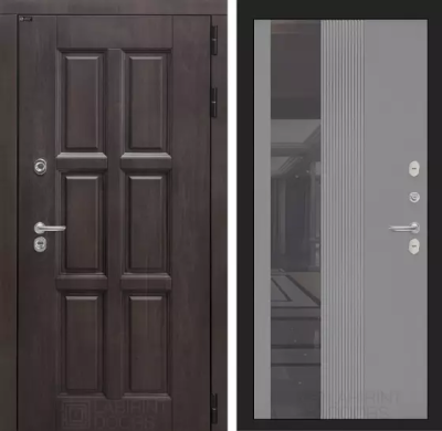 Входная дверь Лондон с Зеркалом 32 тонированным