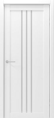 Дверь Франкфурт ширина 90 см Винил Стекло мателюкс