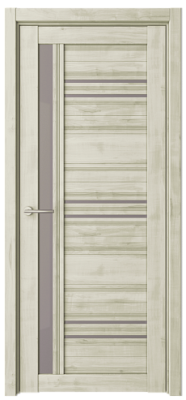 Дверь Невада ширина 60 см Софт Тач Стекло мателюкс бронза