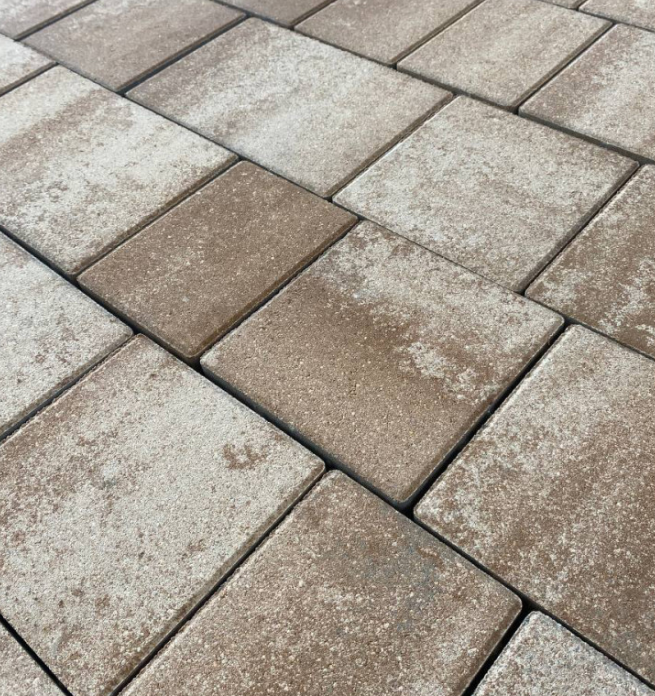 Тротуарная плитка Новый Город 1НГ6Ф №23 "Сафари" 60 мм