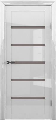 Дверь Вена ширина 70 см Глянец Стекло мателюкс бронза