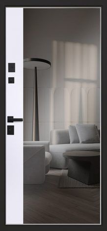 Стальная дверь «Конструктор» с зеркалом АСД