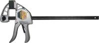 Струбцина "EcoKraft" ручная пистолетная, KRAFTOOL, металлический корпус, 450/650мм, 200кгс