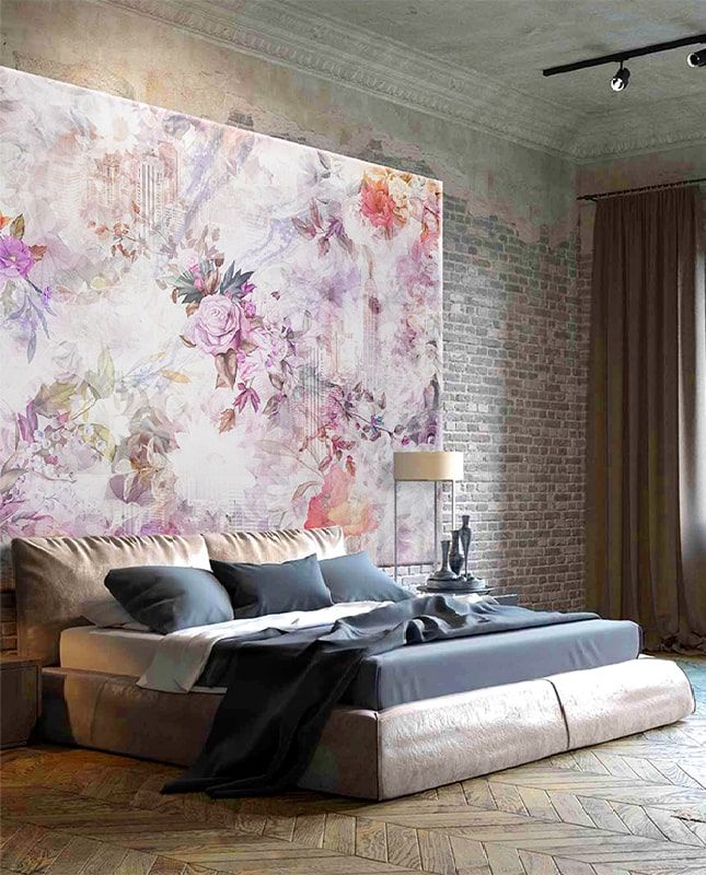 Графика Цветочная история. Современное искусство.  ag0383