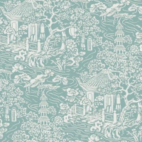 Флизелиновые обои York Ronald Redding Tea Garden 0.68x8.2 арт.AF6575