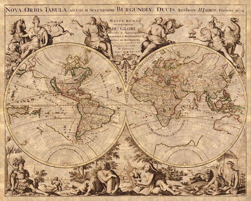 Графика Карта мира  12052