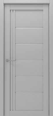 Дверь Порту ширина 40 см Винил Стекло мателюкс