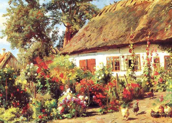 Фреска Деревенский цветник