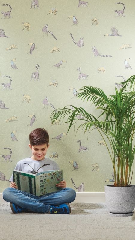 Флизелиновые обои Milassa Bon Voyage D9 005 для детской