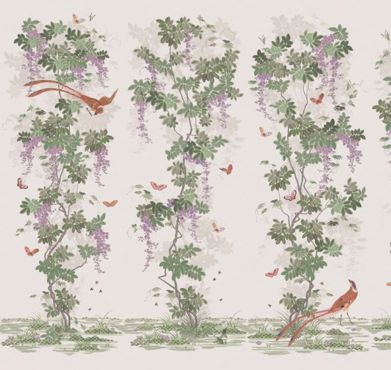 Флизелиновые фотообои Loymina Панорама (Вистерия) PNR3 001