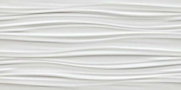 Плитка 3D Ribbon White Matt 40x80 (8SBW)