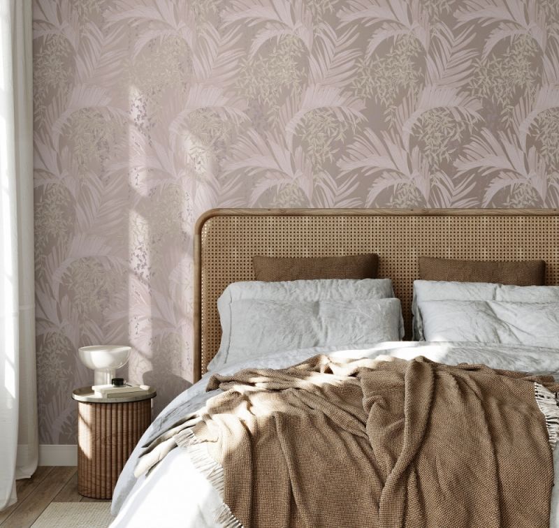 Флизелиновые обои Milassa Окинава OK4 002 для спальни