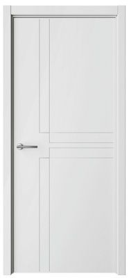 Дверь Геометрия-3 ширина 60 см Эмаль ПГ кромка В цвет полотна
