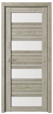 Дверь Монтана ширина 80 см Софт Тач Стекло белое