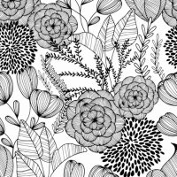 Флизелиновые обои Aura Magic Flowers 0.53x10.05 арт.FD25853