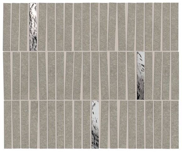 Мозаика Boost Mineral Grey Mosaico Domino Lux (AIHI)