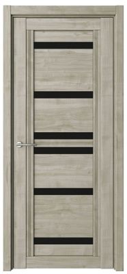 Дверь Миссури ширина 90 см Софт Тач Стекло черное