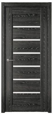 Дверь Мальта ширина 80 см ЦПЛ ТЛ Стекло белое