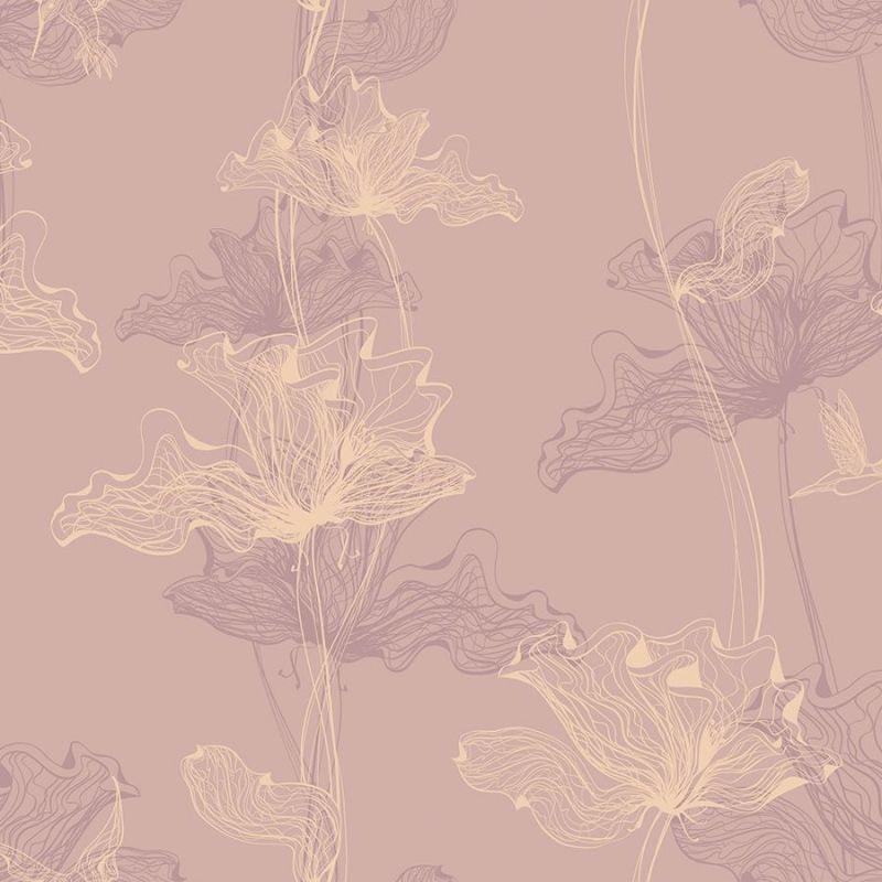 Флизелиновые обои Milassa Ambient (Ambiplain) AM8 221/2 для стен спальни