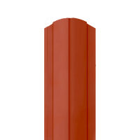 Металлический штакетник Ral 3003 0.40 см. П-профиль