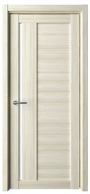 Дверь Валенсия ширина 70 см Эко-шпон Стекло белое