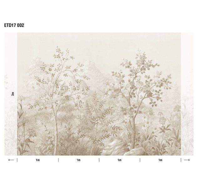 Флизелиновые фотообои Loymina Etude Vol. II (Художественное панно 2) ETD17 002