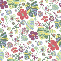 Флизелиновые обои Aura Magic Flowers 0.53x10.05 арт.FD25808