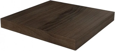Ступень угловая клееная левая Kerama Marazzi Про Вуд коричневый 33х33