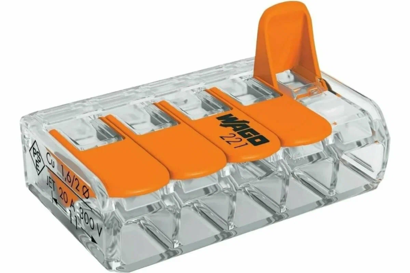 Клеммная колодка "WAGO" 221-415/ 25