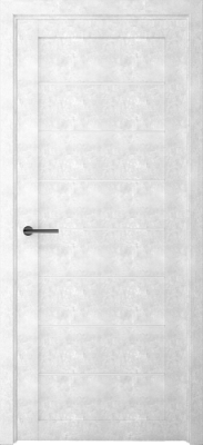Дверь Сеул ширина 80 см Стекло белое
