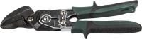 KRAFTOOL Ножницы по металлу BULLDOG проходные с двойной рычажной передачей, правые, губка с выносом, Cr-Mo, 260 мм