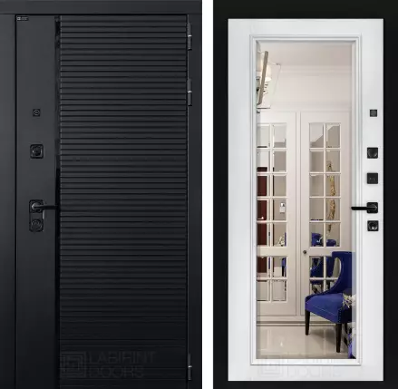 Входная дверь PIANO с Зеркалом Фацет