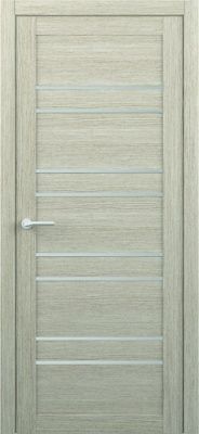 Дверь Т-14 ширина 90 см Эко Текс Стекло мателюкс