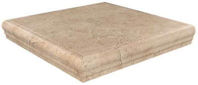 Ступень угловая Kerama Marazzi Фаральони песочный 34х34