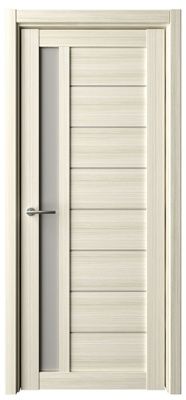 Дверь Севилья ширина 60 см Эко-шпон Стекло мателюкс