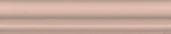 Бордюр Багет Тортона розовый матовый 15x3x1,6
