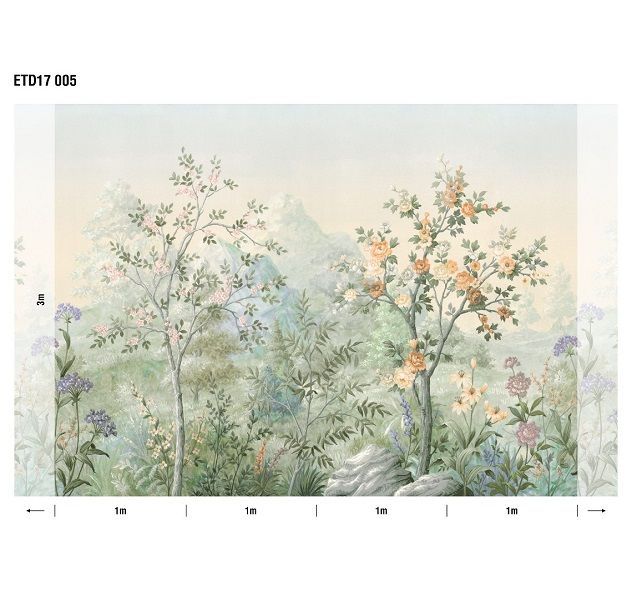 Флизелиновые фотообои Loymina Etude Vol. II (Художественное панно 2) ETD17 005