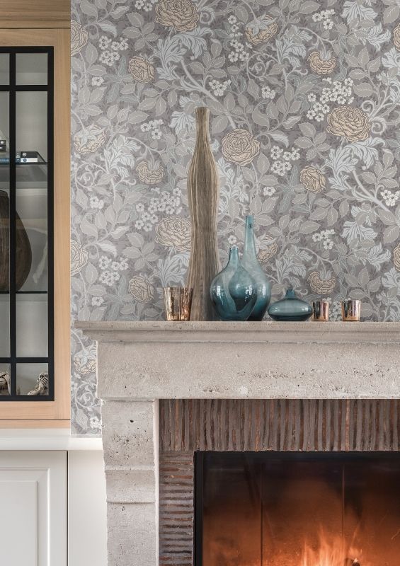 Флизелиновые обои Loymina British Garden (Британский сад) BRIT12 012 для спальни