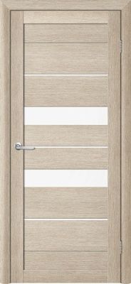 Дверь Т-4 ширина 80 см Эко Текс Стекло белое