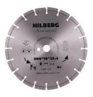 Диск алмазный Hilberg Hard Materials Лазер 300*10*25.4/12 mm