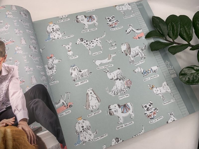 Флизелиновые обои Milassa Bon Voyage D6 006 для детской