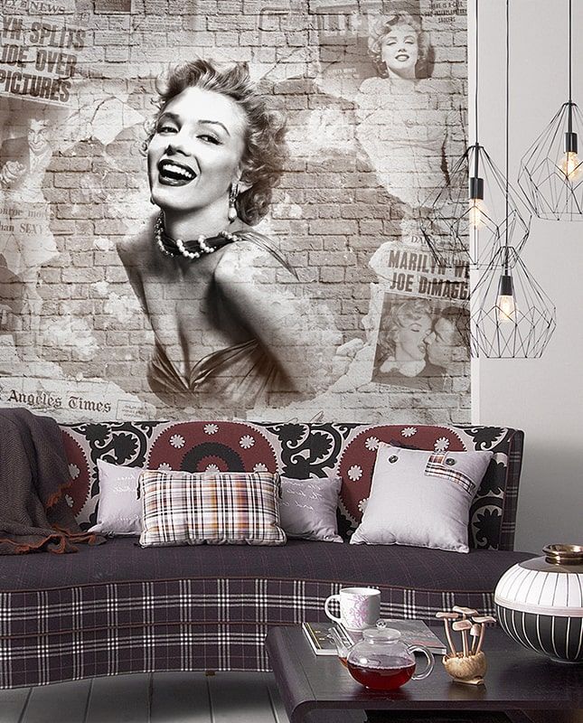 Графика Мэрилин Монро. Лофт. ag0002