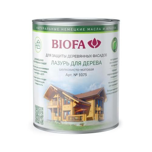 Лазурь для дерева Biofa (Сосна натуральная), 0,125 л