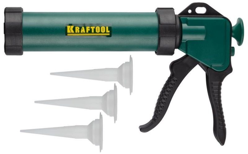 Пистолет для герметика KRAFTOOL "KraftSeal", закрытый, 320мл