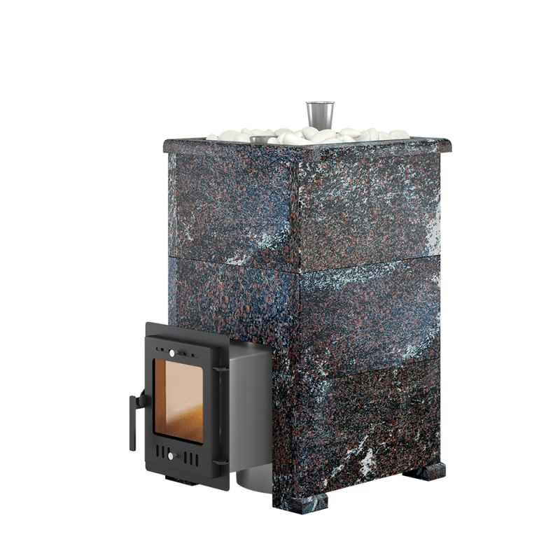 Печь для бани Эверест "Steam Master 24 INOX" Амфиболит, S-40