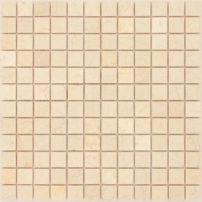 Мозаика Caramelle Mosaic Botticino POL 23x23x7
