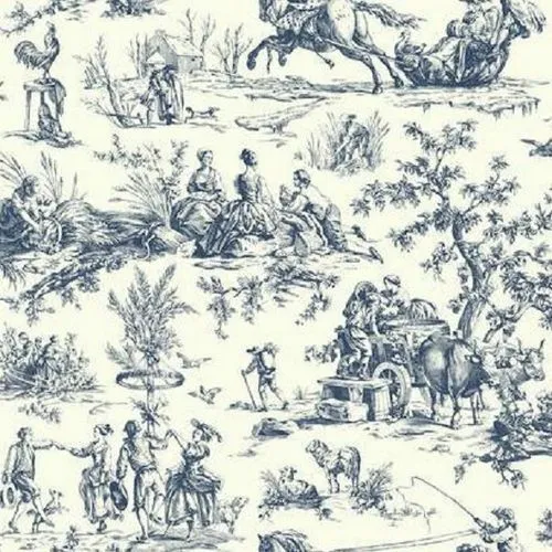 Бумажные обои на бумажной основе York York Ashford House Toiles II 0.68x8.2 арт.AF2000